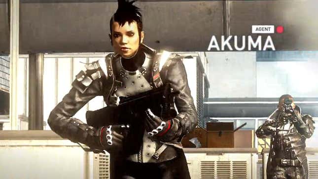 Akuma’s a Goth-Punk Gun-Toting Woman in This Co-Op Trailer for <em>Syndicate</em>