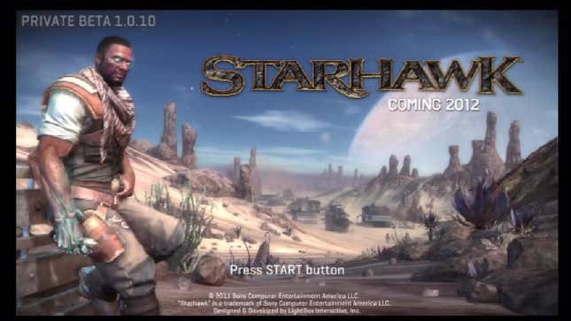 Mechs, Jets and Beam Cannons Shine in the <em>Starhawk</em> Beta
