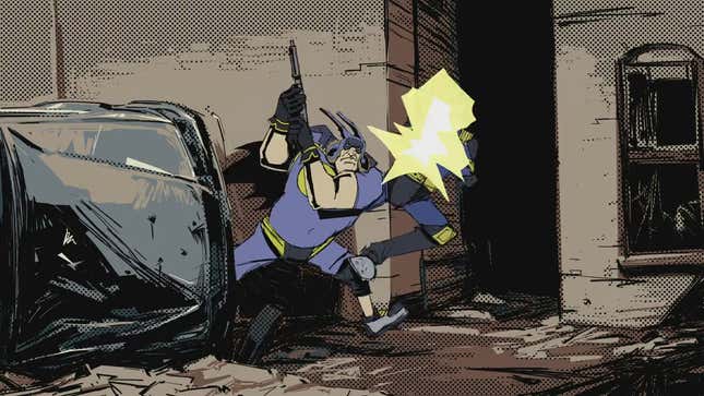 It’s Bat-Dork vs. Joker Goth in This New <em>Gotham City Impostors</em> Animated Teaser