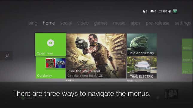 "Like Getting a Whole New Xbox": New Xbox Live Dashboard Re-Invents TV Viewing, Interface, Search and Storage