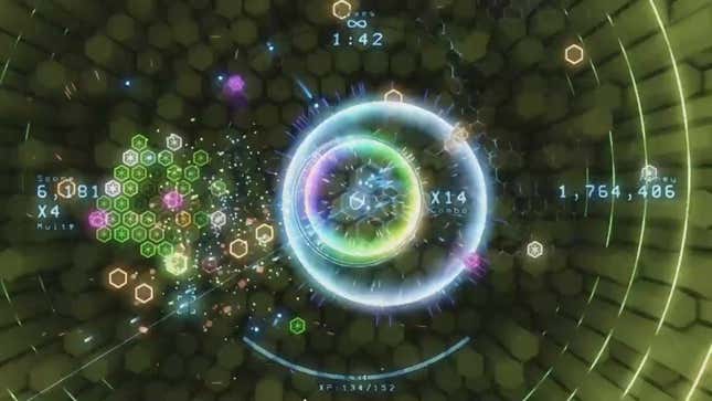 All I Need Are <em>Waves</em> of Hexagonal Enemies and Some Electronica to Shoot Them By
