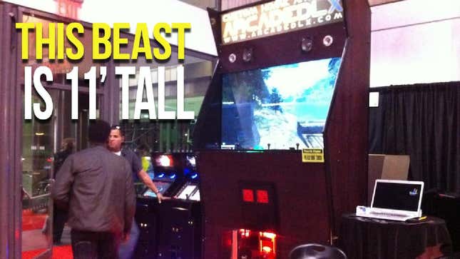 One Giant Arcade Machine, But it isn't the World's Biggest