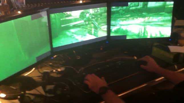 In Case You are Wondering, I Am Playing <em>RAGE</em> at 5760 x 1080 Pixel Resolution