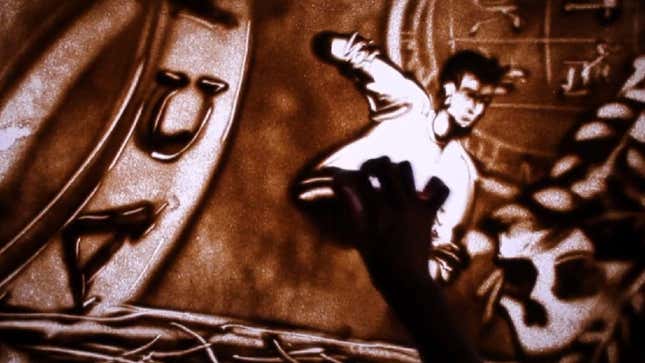 Another Mystifying Example of <em>Uncharted</em> Sand Art
