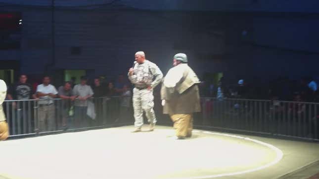 Call of Duty XP 'Juggernaut Sumo' Pits Grandpa vs. Grandson