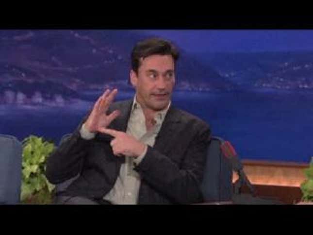 Jon Hamm Hospitalized Twice While Filming <i>Mad Men</i>