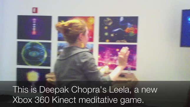 How Deepak Chopra's Kinect Game Works