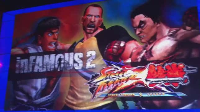<em>Street Fighter X Tekken</em> X <em>Infamous</em> in Action