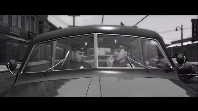 <em>L.A. Noire</em> Looks Quite Nice in its Official Black & White Mode