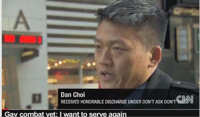 Openly Gay Soldiers Try To Re-Enlist