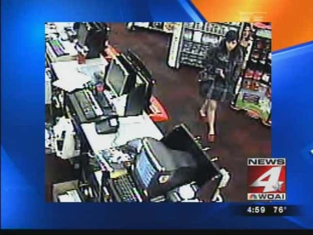 The Girl At The Video Game Store Might Be There To Rob It
