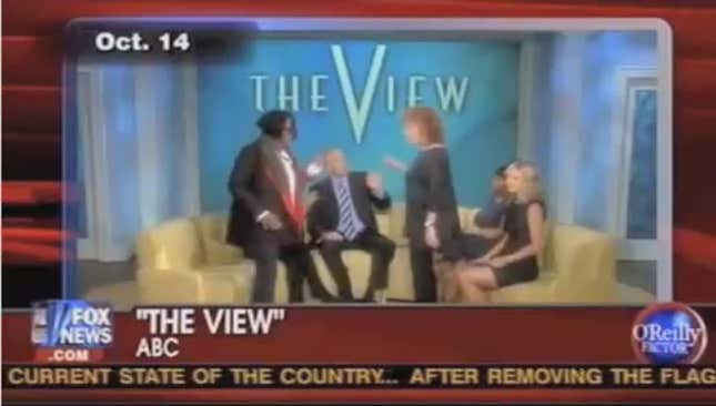 Bill O'Reilly Blames Joy Behar's "Yapping" For <em>View</em> Shitstorm