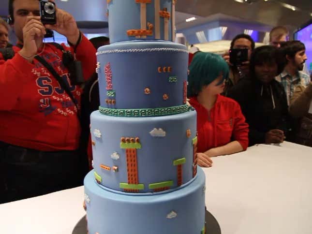 Super Mario Bros. World 8-Cake