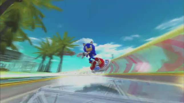 Japan Shows How Kinect's Sonic Free Riders Is Done (Oh Dear)