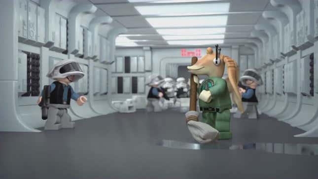 Re-Writing The Star Wars Saga (With LEGO)