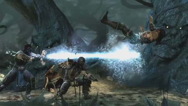 Mortal Kombat's Scorpion Shows Off His Most Brutal Moves