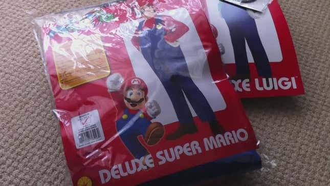 Hands On With A Mario Halloween Jumpsuit