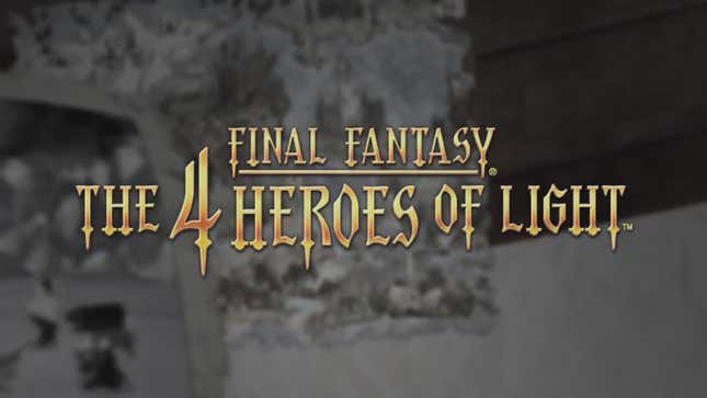 The Four Heroes Of Light Set Off On Their Grand Adventure