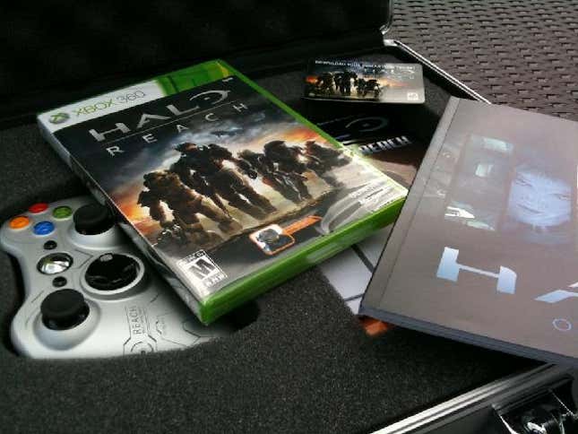 Here Is Halo Reach: Briefcase Edition