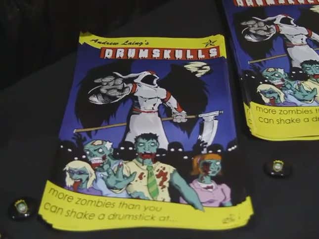Kill Zombies With Your Rock Band Drums