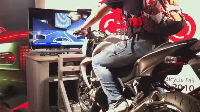 This Motorcycle Game Looks a Little Pricey