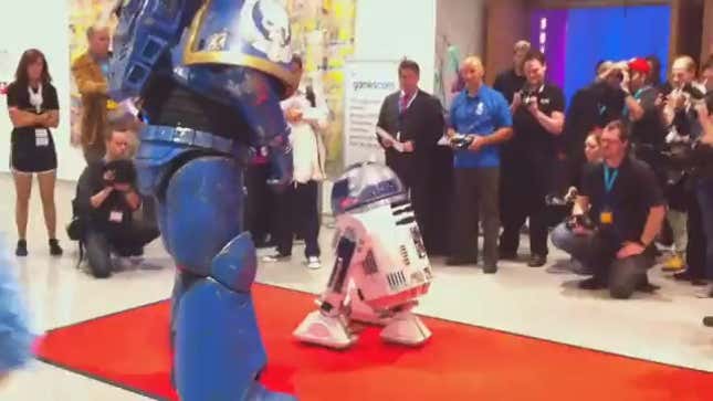 Leave R2 Alone, Space Marine!