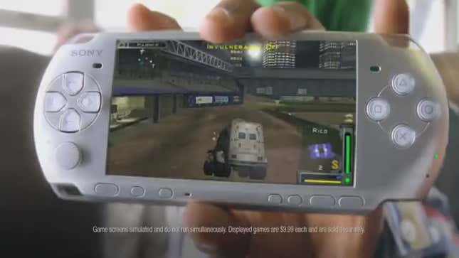 Sony PSP Ad Mocks Apple iPhone Gaming