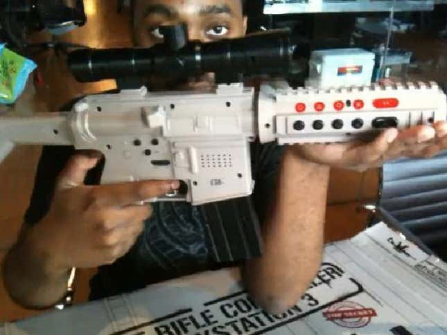 This PlayStation 3 Controller Is Shaped Like An Assault Rifle