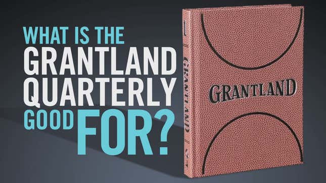 What Is The Grantland Book Good For? A Deadspin Investigation