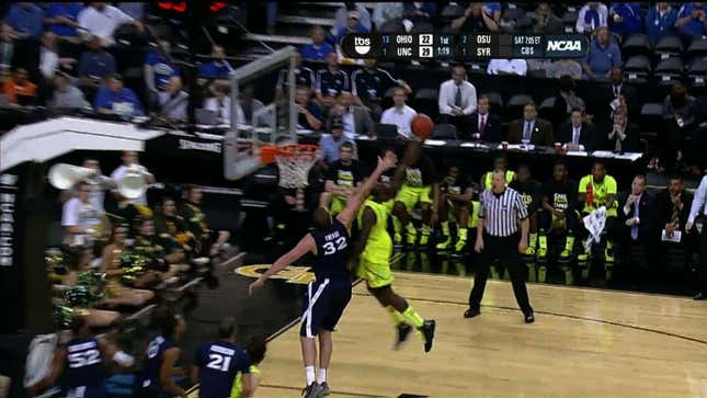 Baylor's Quincy Acy Delivered The Highlight Of The NCAA Tournament Thus Far With An Inbound Dunk