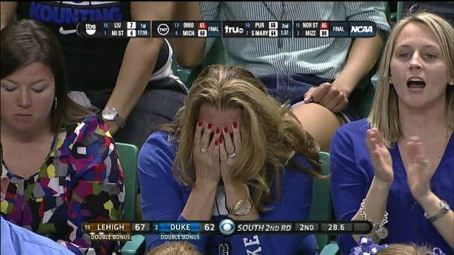 Rejoice: Duke Loses