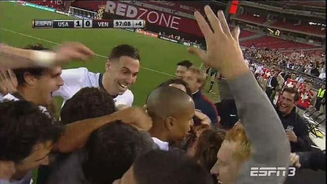 Ricardo Clark's 97th-Minute Goal Gave The U.S. Their First Win Over A South American Team In Five Years