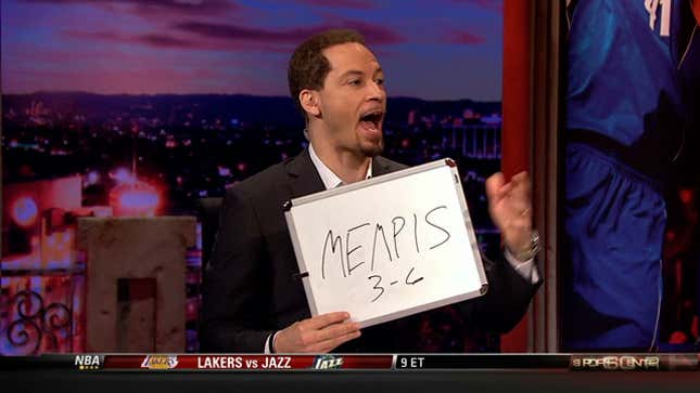 Chris Broussard Doesn't Know How To Spell "Memphis"