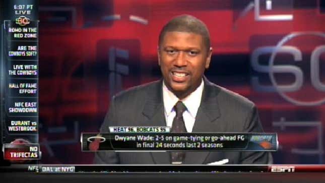 ShortCenter: Jalen Rose Gets Emphatic About the Heat, Then Asks You Out