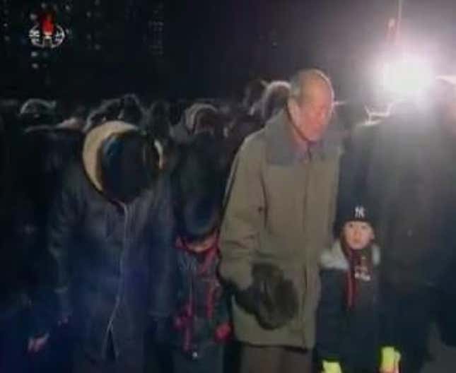Even At Kim Jong-Il's Funeral, A Yankee Fan