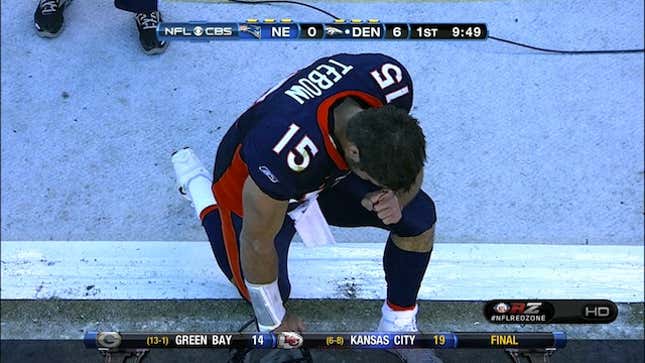 This Time, Tim Tebow Worked His Magic In The First Five Minutes