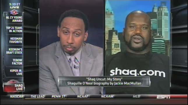 ShortCenter: Shaq Torments Stephen A. Smith