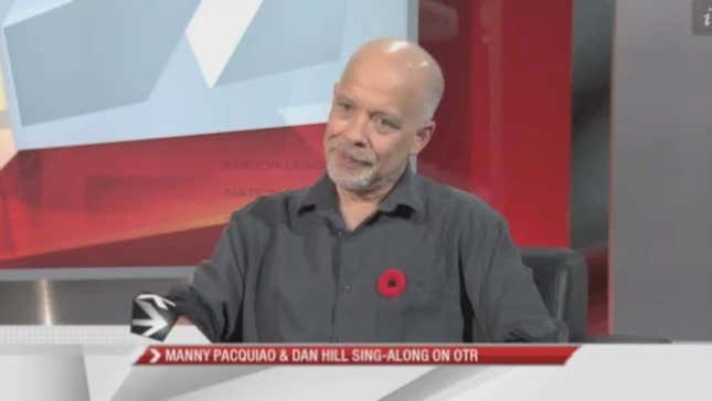 Manny Pacquiao Sings An Awkward, Tender "Sometimes When We Touch" Duet Live On Canadian Television