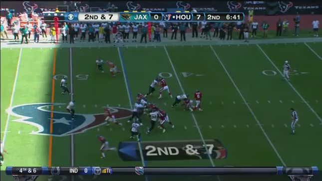 Let's All Enjoy The Poetry In Motion That Is Several Fat Men Lateraling A Sack-Fumble Recovery