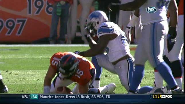 Watch Tim Tebow Get Tebowed By The Man Who Sacked Him