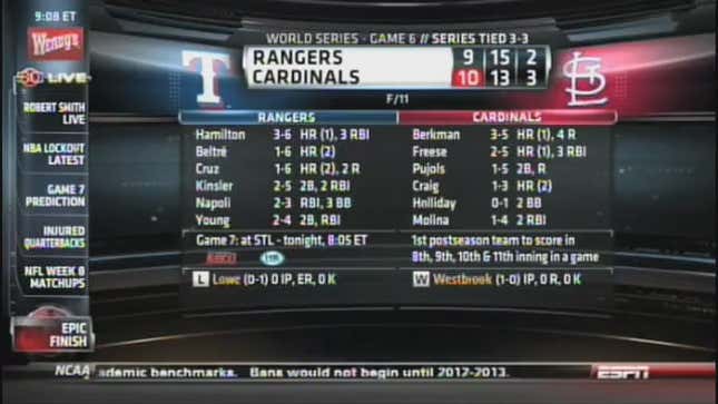 SprtsCntr: Game 7!