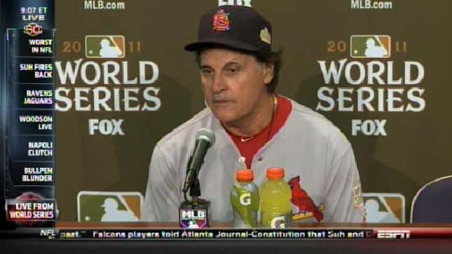 SprtsCntr: Tony La Russa's Wonderful Communications Breakdown