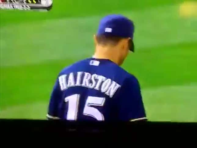 The Theme Of Last Night's NLCS Game Was Set When Jerry Hairston Got Bucknered At Third