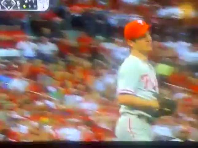 Hey Look, A Squirrel Ran Onto The Field During The Phillies/Cardinals Game