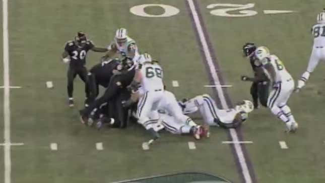 It's Your Weekly Mark Sanchez Lowlight Reel! Featuring Appearances By Joe Flacco
