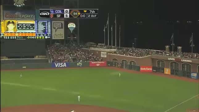 Giants Rookie Conor Gillaspie Had A Very Rookie Inside-The-Park Homer Last Night (Video)