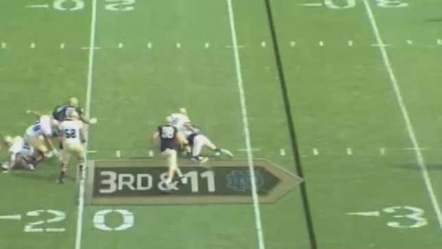 Notre Dame Really Wanted To Lose Today, But Pitt Wouldn't Let Them