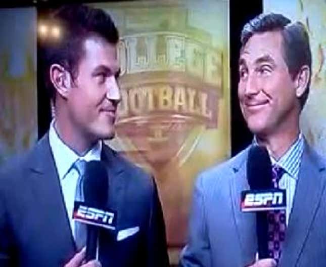 Craig James And Jesse Palmer Share A Moment