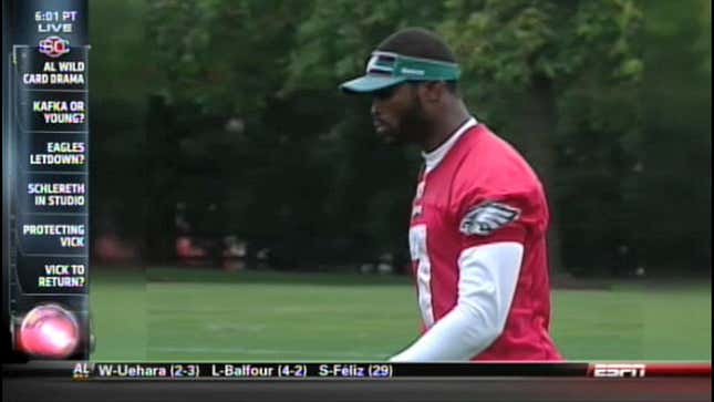 SprtsCntr: Coming To You Live From Michael Vick's Hippocampus