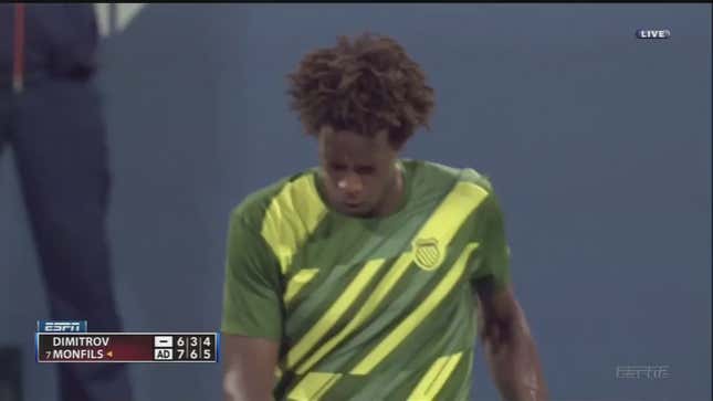 Tennis Players Awkwardly Navigate The Post-Match Kiss